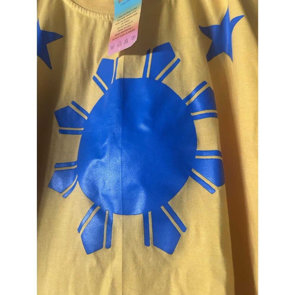 dibuho filipino pinoy Philippines shirt - Yellow - Size XL - New With Tags